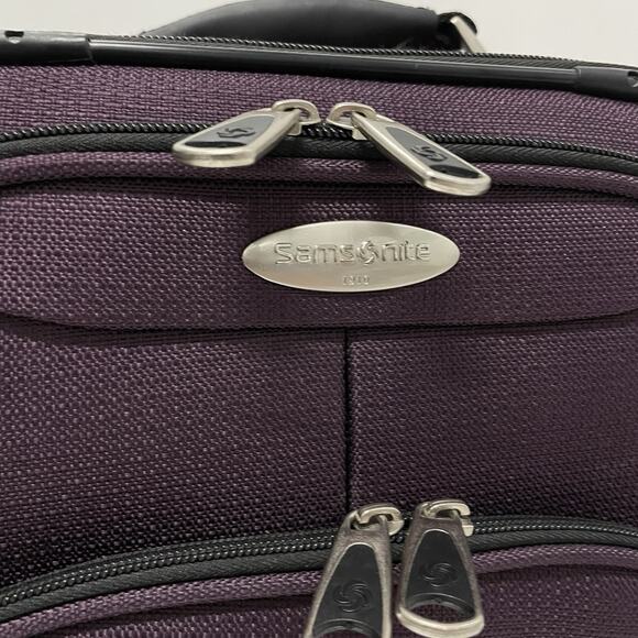 Samsonite X-Tralight Carry-On Luggage Underseater Trolley Roller Bag 16” Purple - Picture 3 of 12